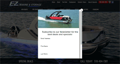 Desktop Screenshot of ezmarineandstorage.com